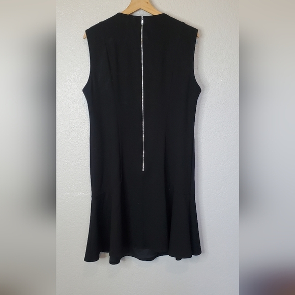 LV Louis Vuitton Black Uniforms Sheath Dress Size 46 (16 US) - Picture 4 of 6